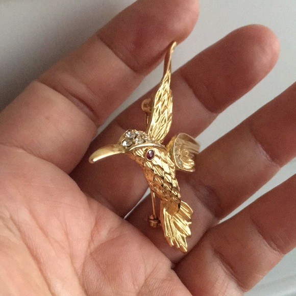 🖤Hummingbird💕brooch - Picture 2 of 7